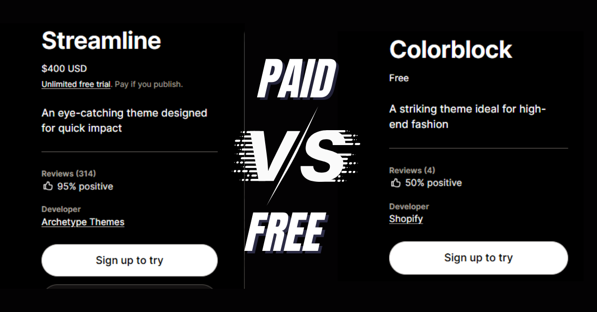 Free vs. Paid Shopify Themes_ Which One Wins for Your Store