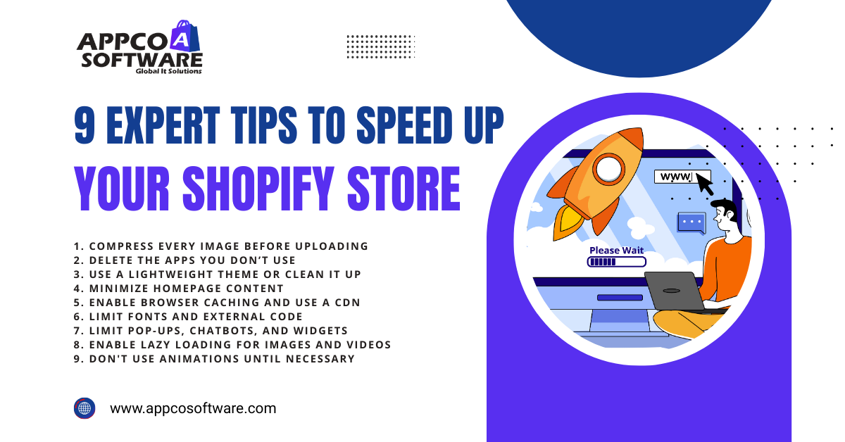 9 Expert Tips to Speed Up Your Shopify Store