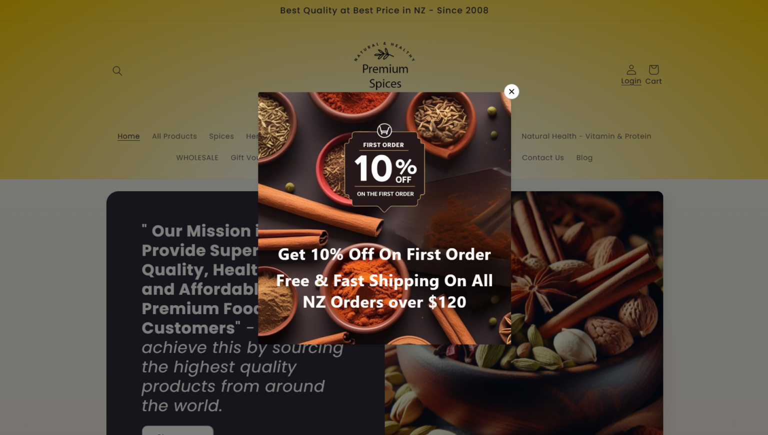 Premium Spices health-care