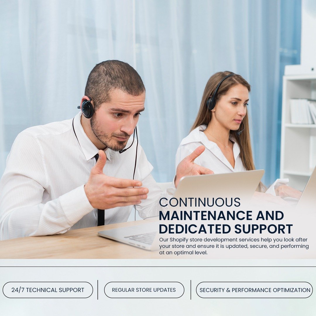Shopify Store Development Company in India Continuous Maintenance and Dedicated Support