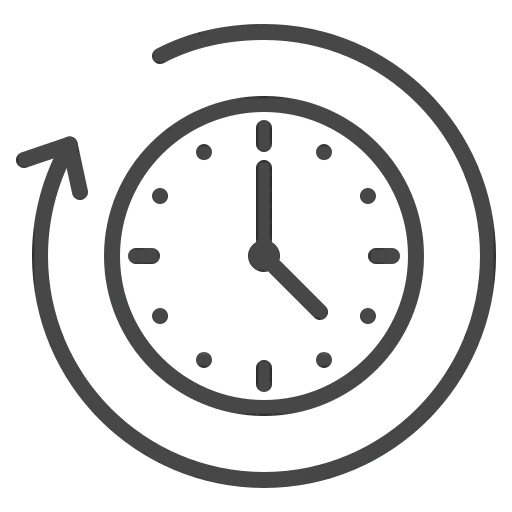 Round The Clock Hiring Plan Icon