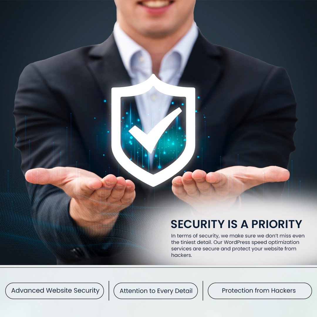 WordPress speed optimization Security is a Priority