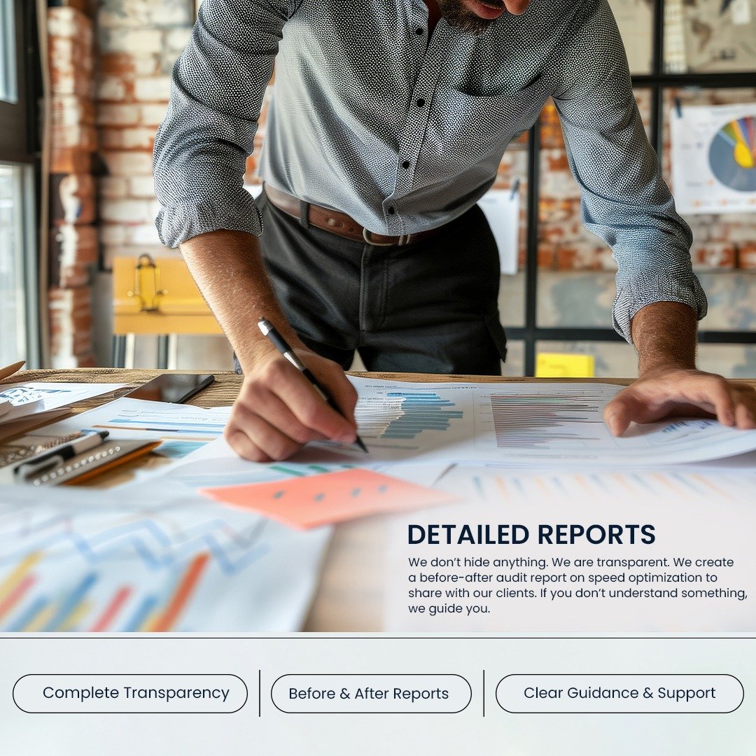 WordPress speed optimization Detailed Reports