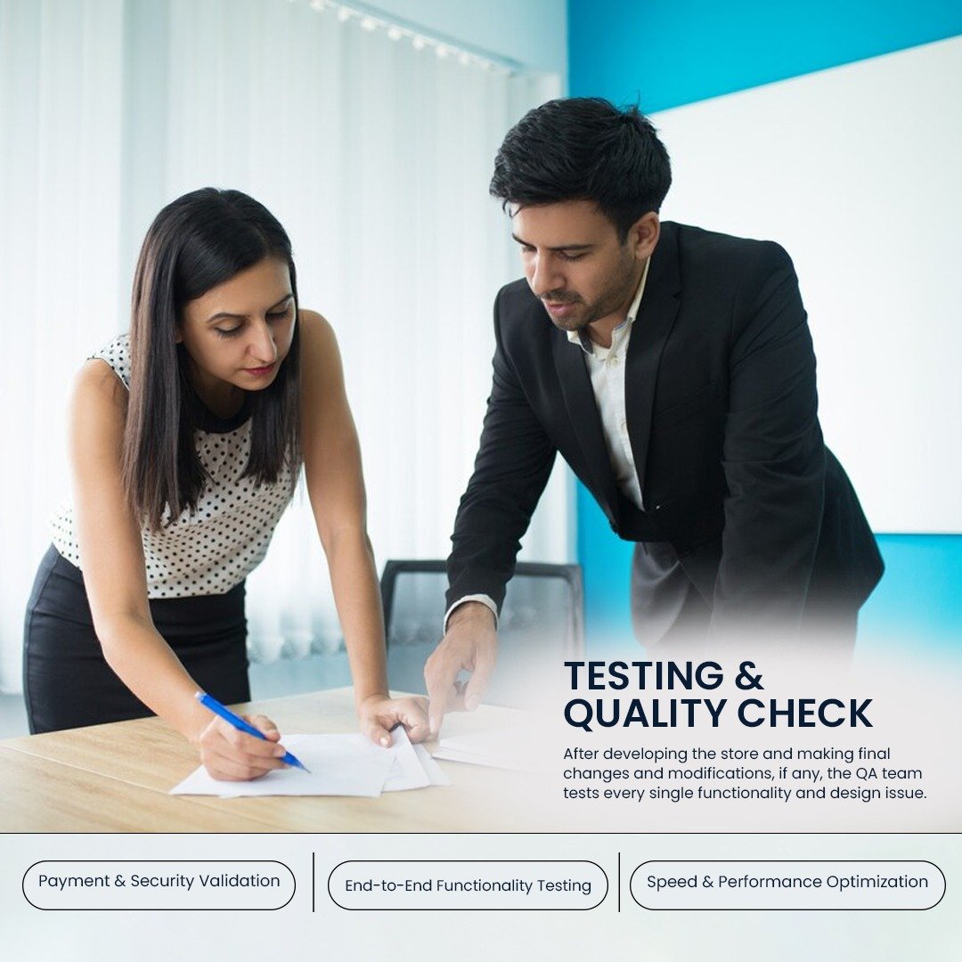 Shopify Development Company Testing and Quality Checks
