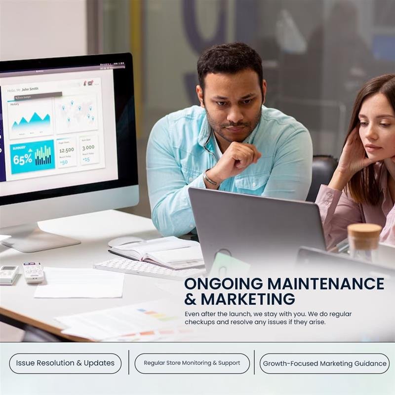 Shopify Development Company Ongoing Support & Marketing