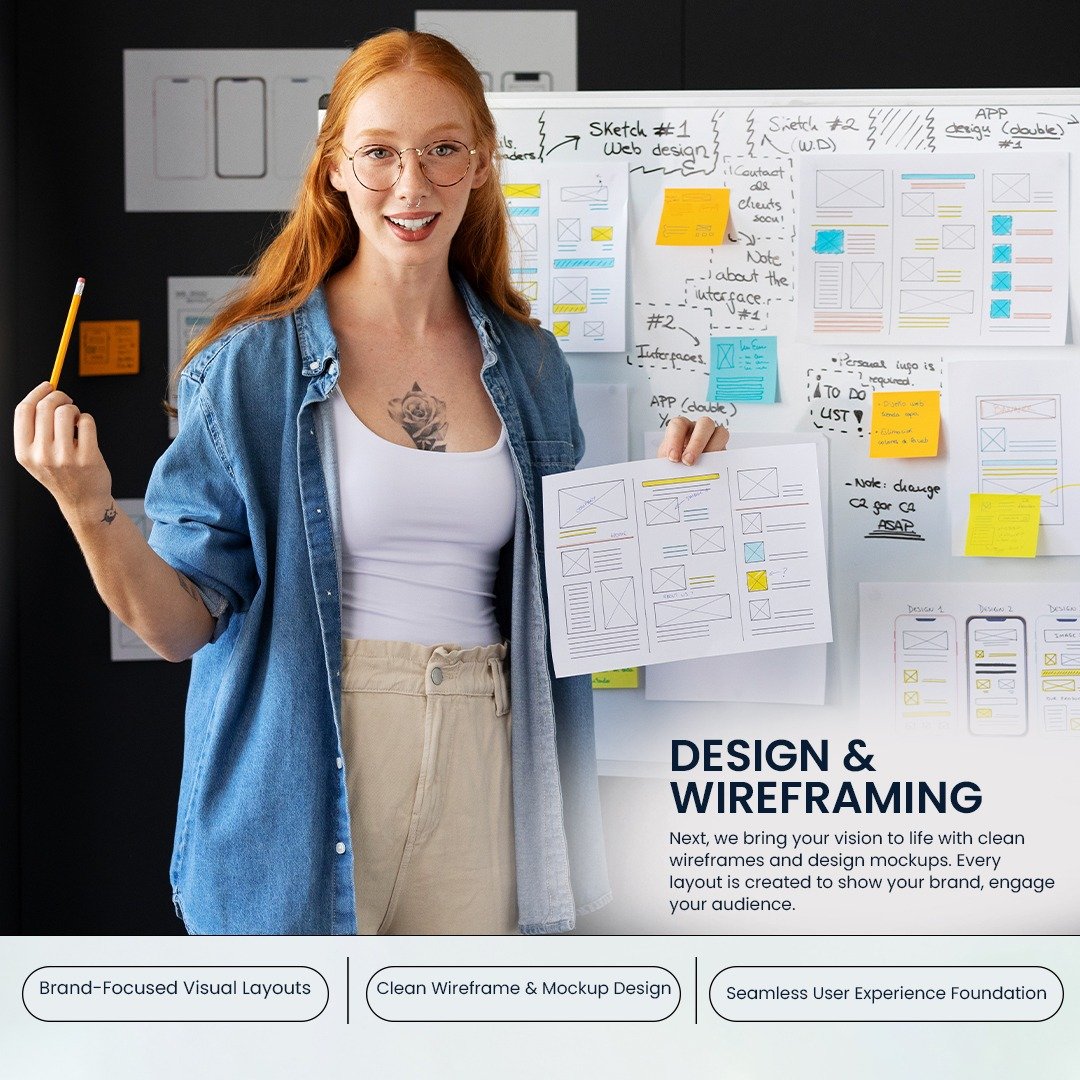 Website Development Company Design & Wireframing