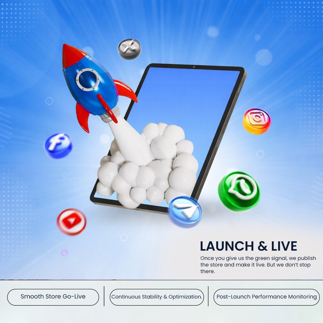 Shopify Development Company in Bangalore Launch & Live