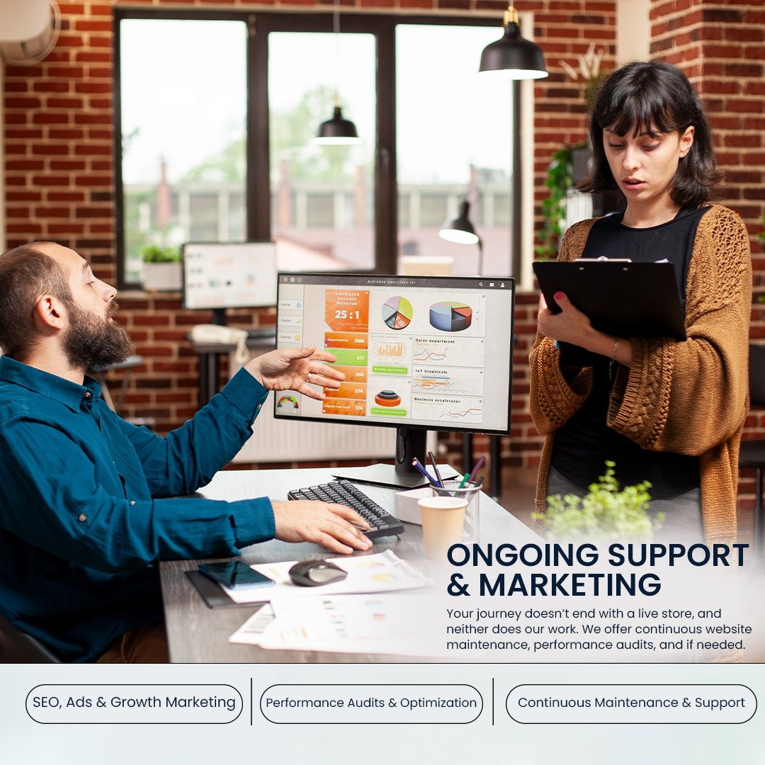 Shopify Development Company in Bangalore Ongoing Support