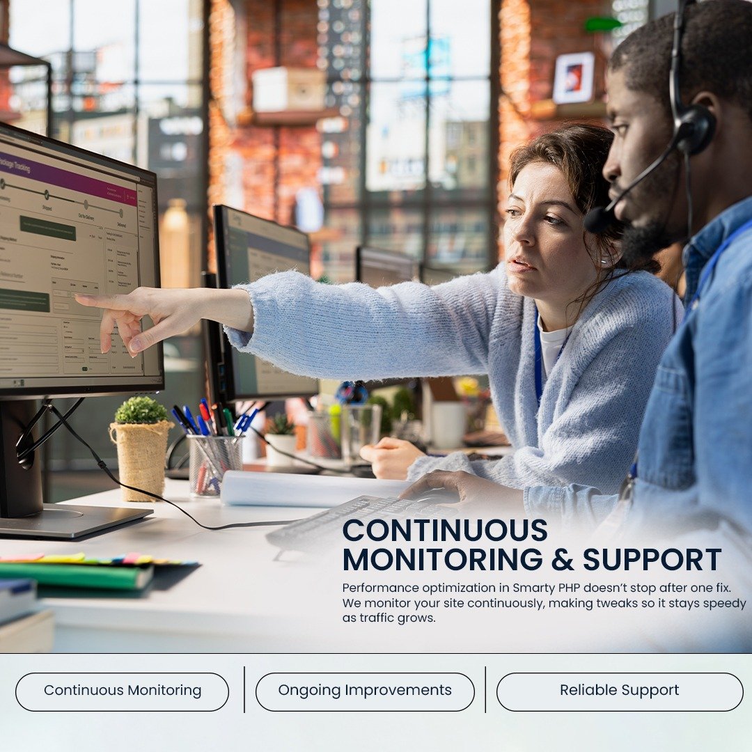 Smarty PHP Website with Expert Speed Optimization Continuous Monitoring & Support
