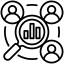 Experienced Team Competitor Analysis Icon