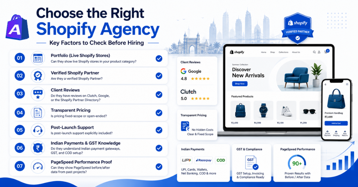 Choose the Right Shopify Agency in Mumbai