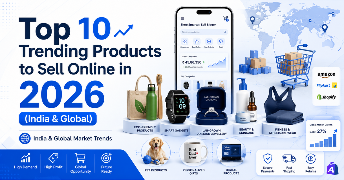 Top 10 Trending Products to Sell Online