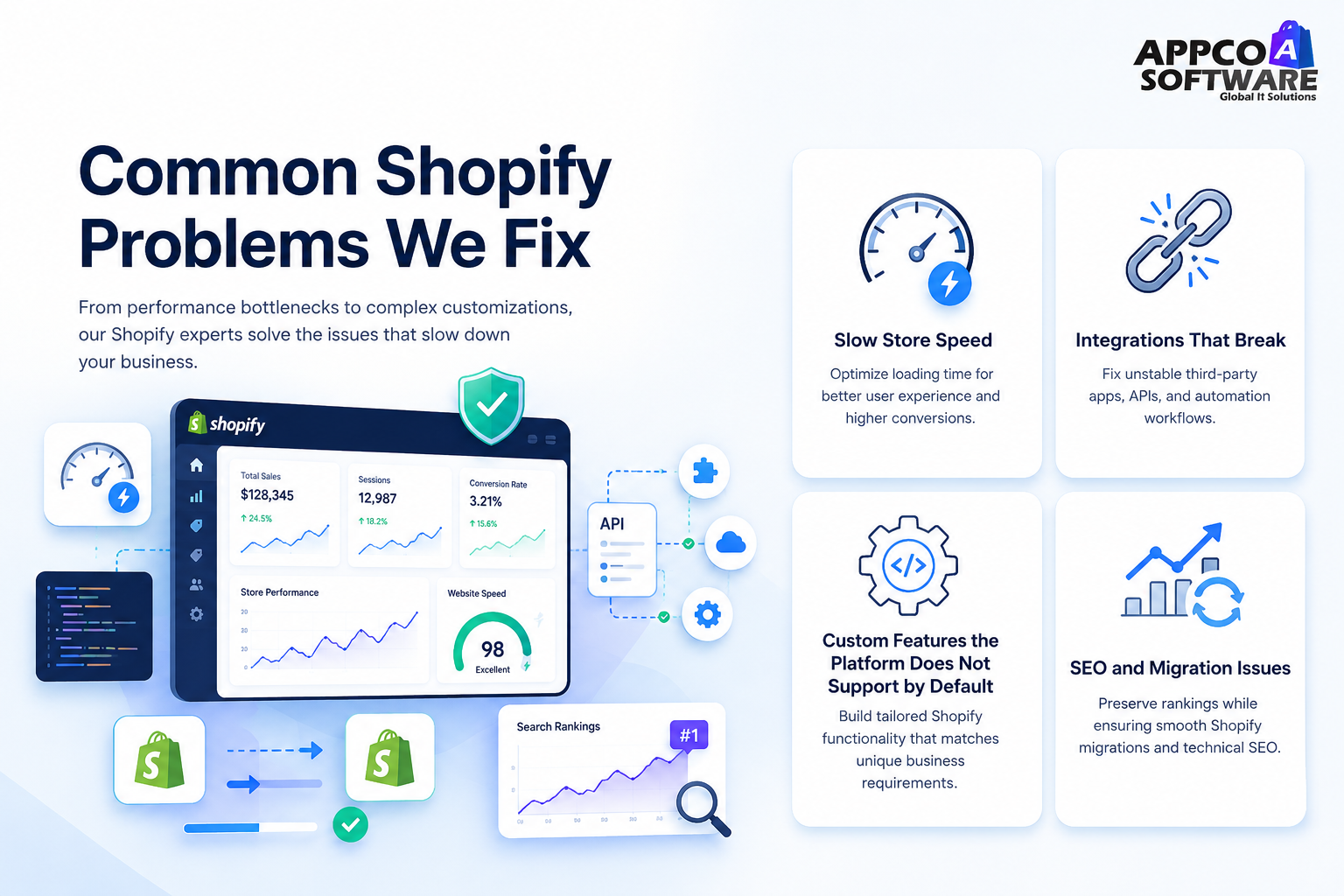 Common Shopify Problems We Fix