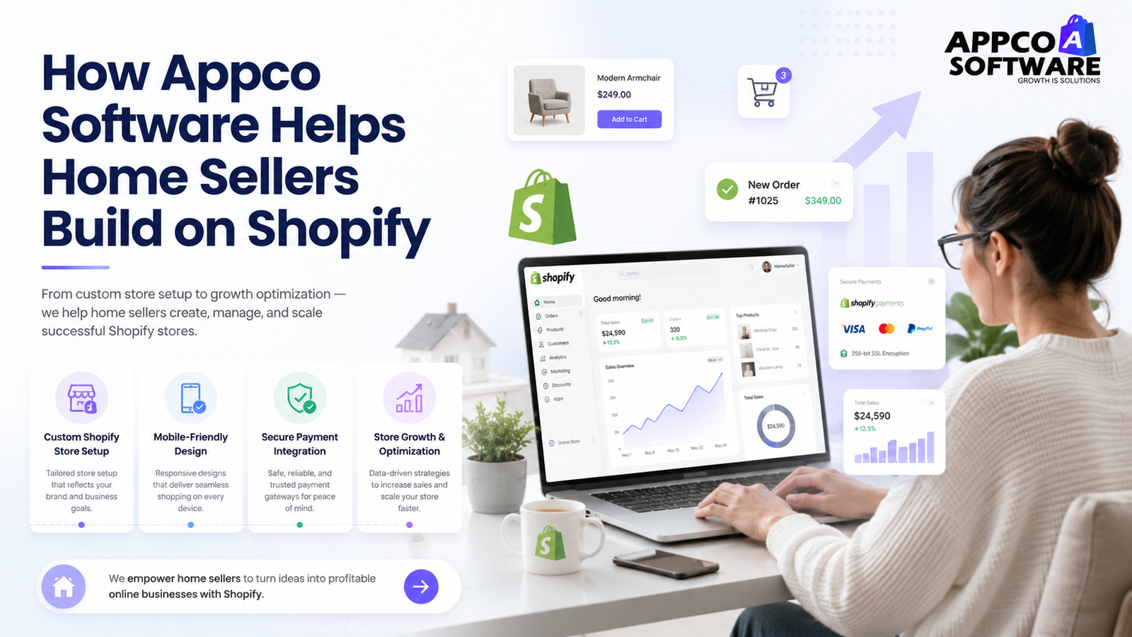 How Appco Software Helps Home Sellers Build on Shopify